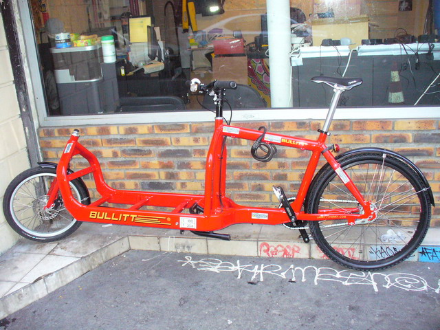 Vélo cargo urban cycle