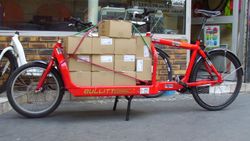 Vélo cargo urban cycle