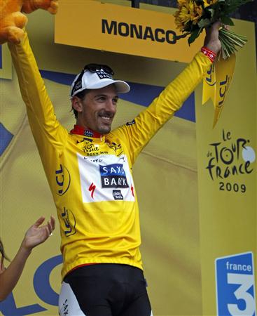 Cancellara maillot jaune