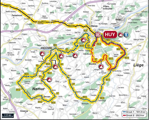 Fleche wallonne arrivée