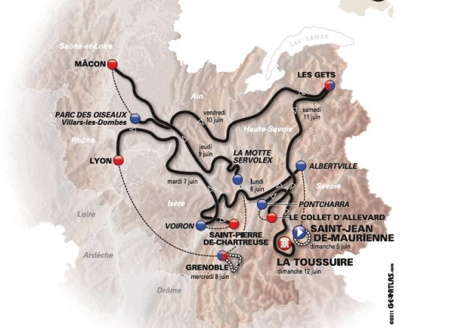 La-parcours-du-prochain-criterium-du-dauphine-libere-2011